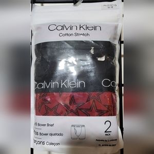 Calvin Klein Boys Boxer Briefs XL 2Pk